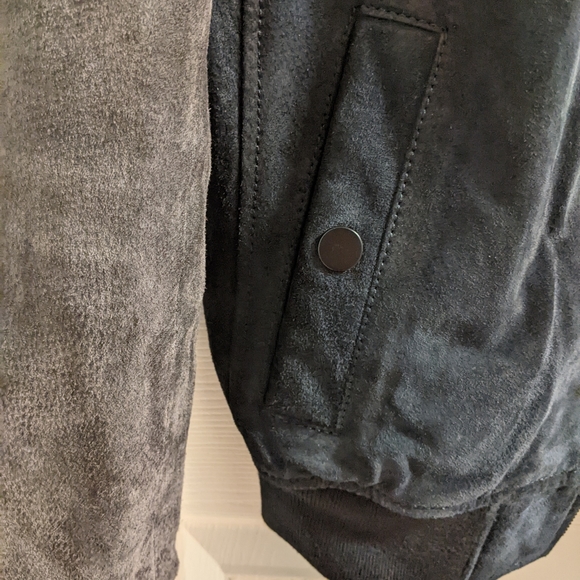 DANIER men's suede bomber jacket - Picture 5 of 5